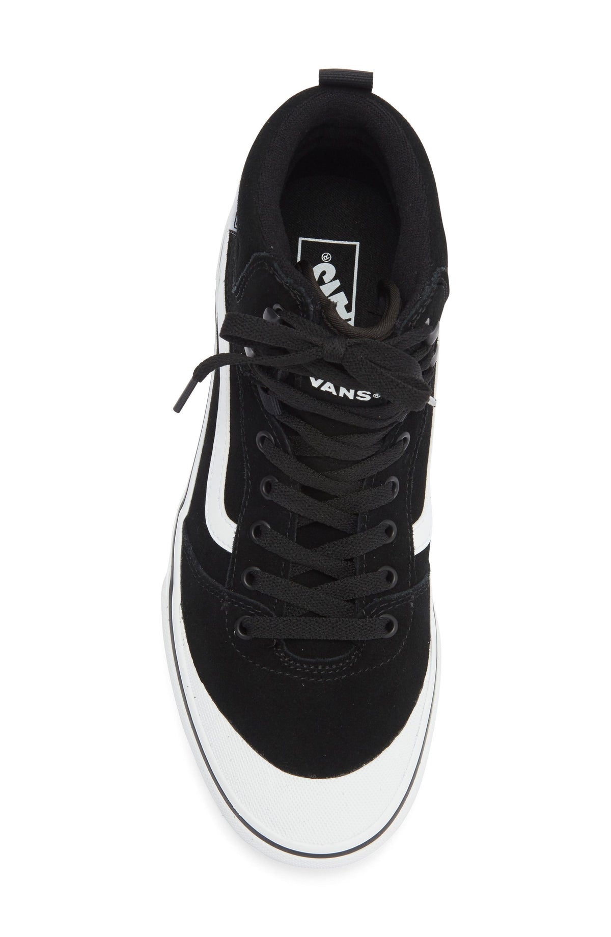 SUEDE BLACK/WHITE