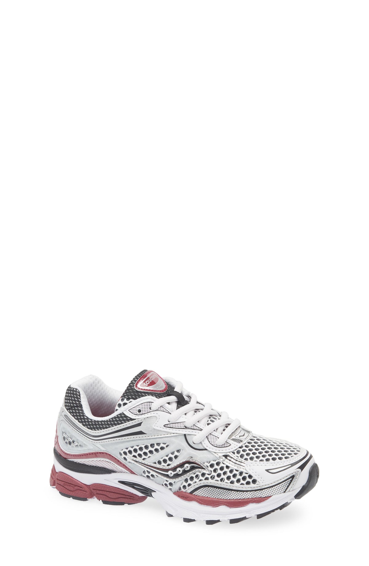 SILVER/ RED