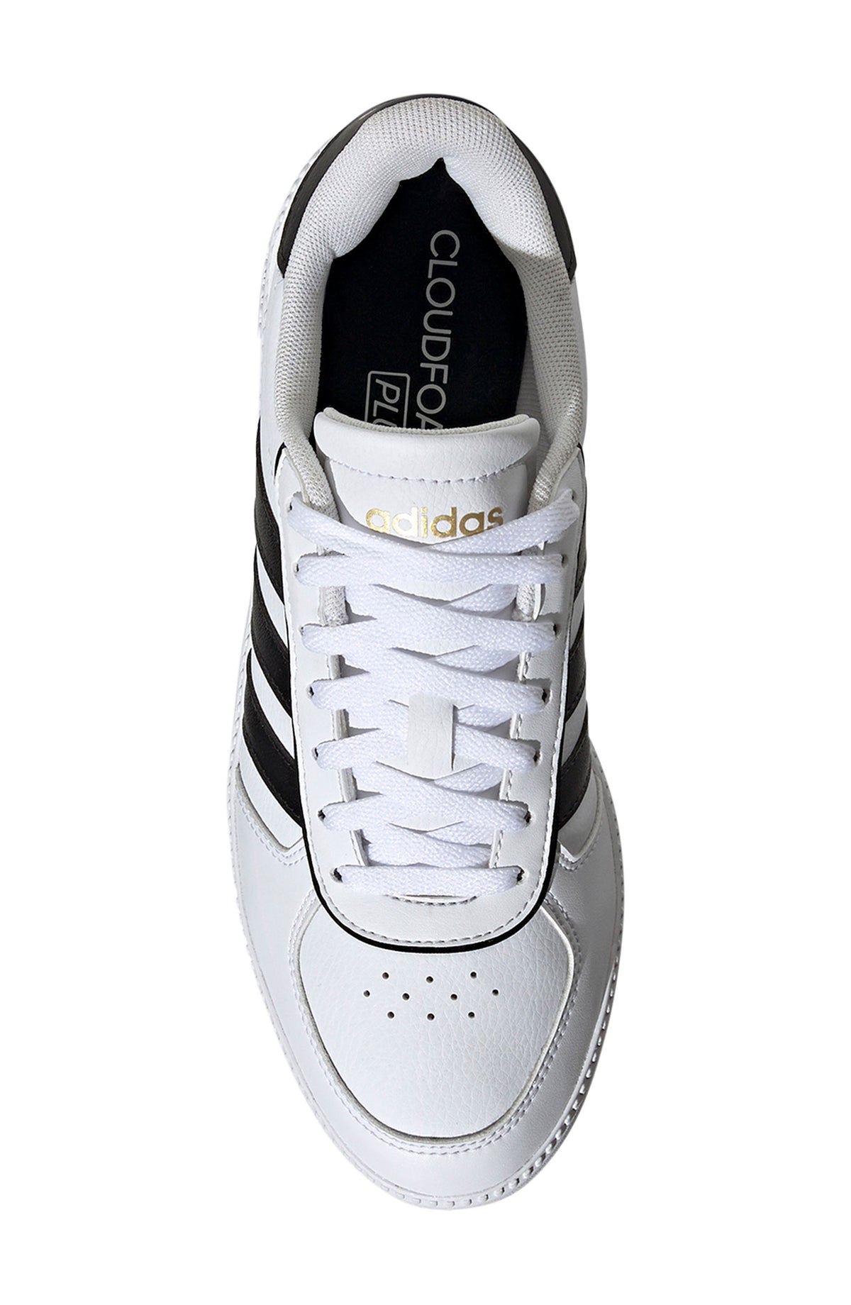 WHITE/ BLACK/ GOLD METALLIC