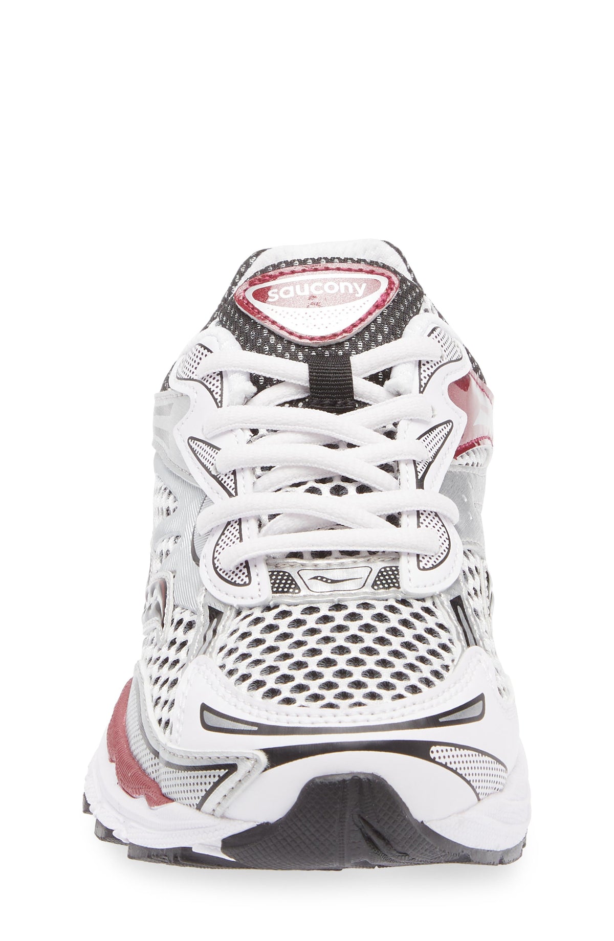 SILVER/ RED