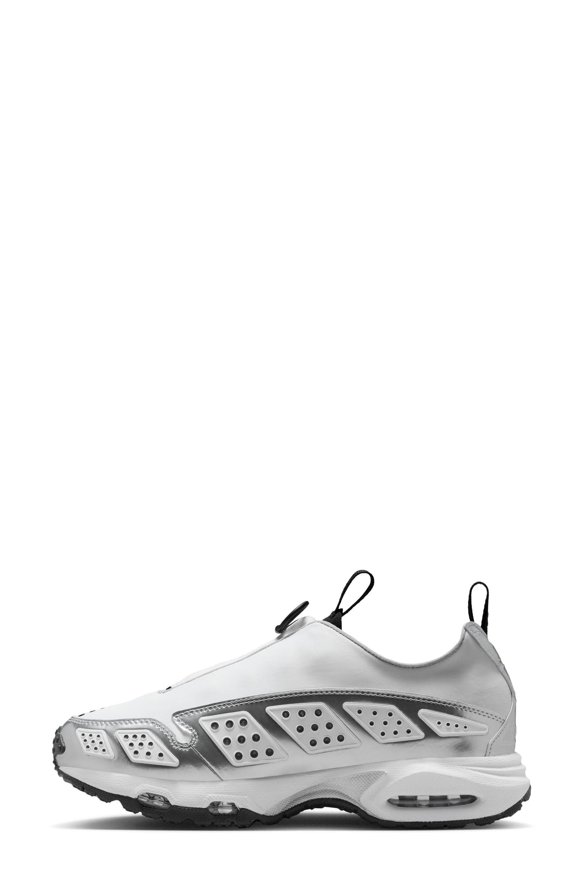 WHITE/ METALLIC SILVER/ BLACK