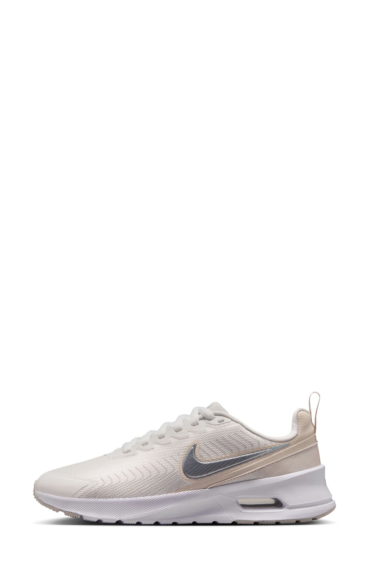 WHITE/ METALLIC SILVER