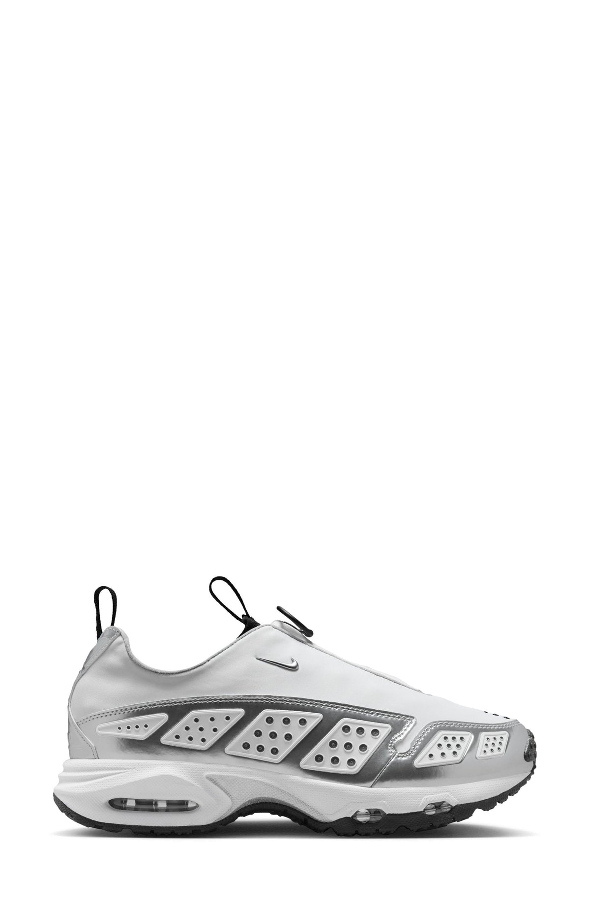WHITE/ METALLIC SILVER/ BLACK