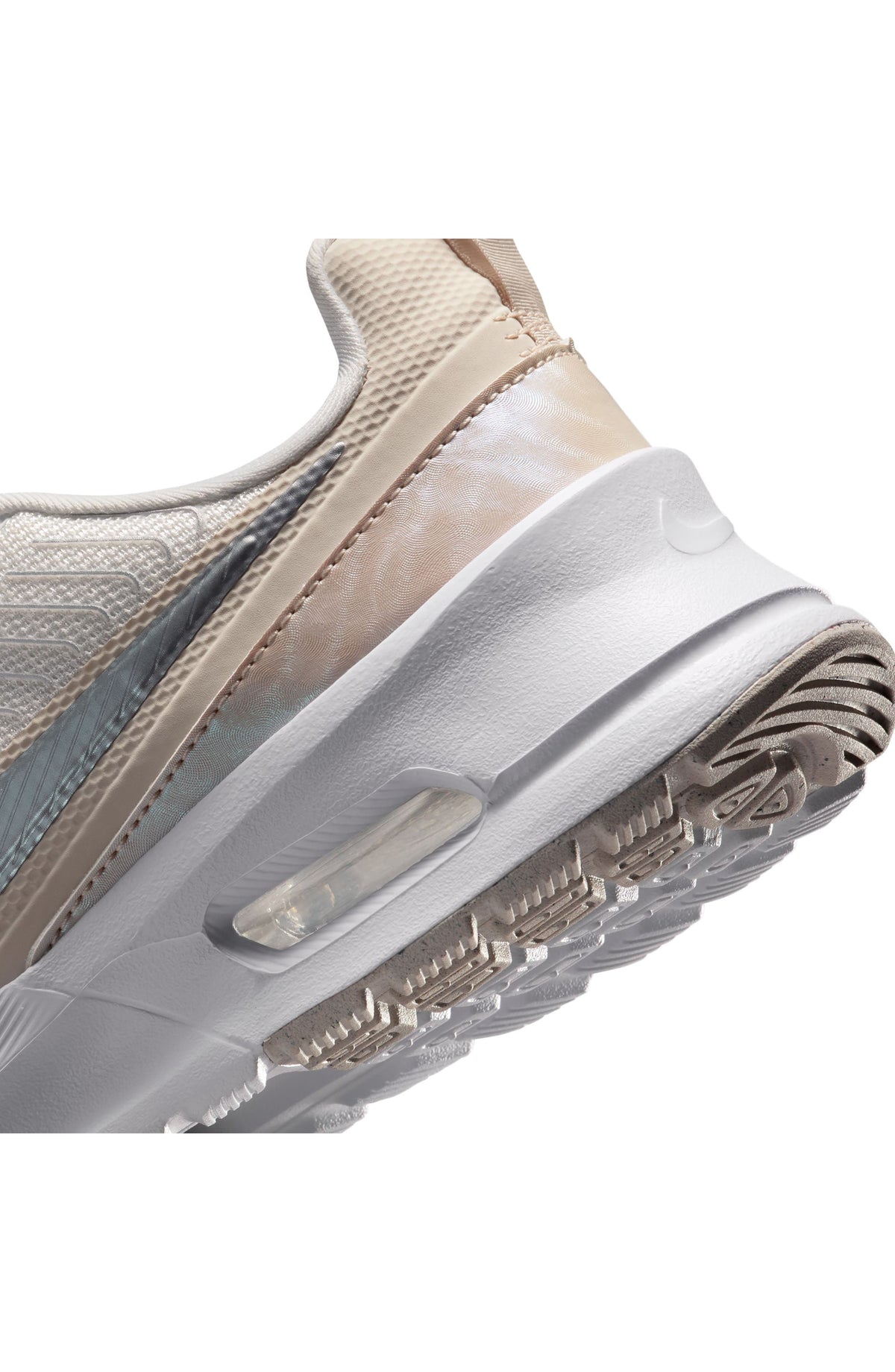 WHITE/ METALLIC SILVER