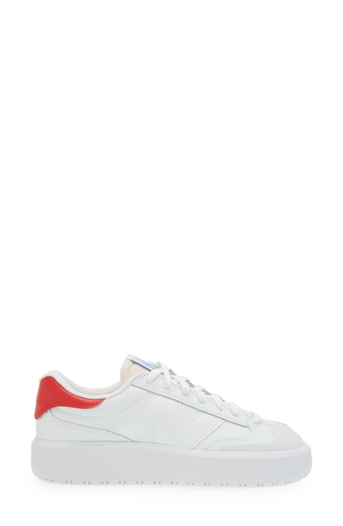 WHITE/ TRUE RED