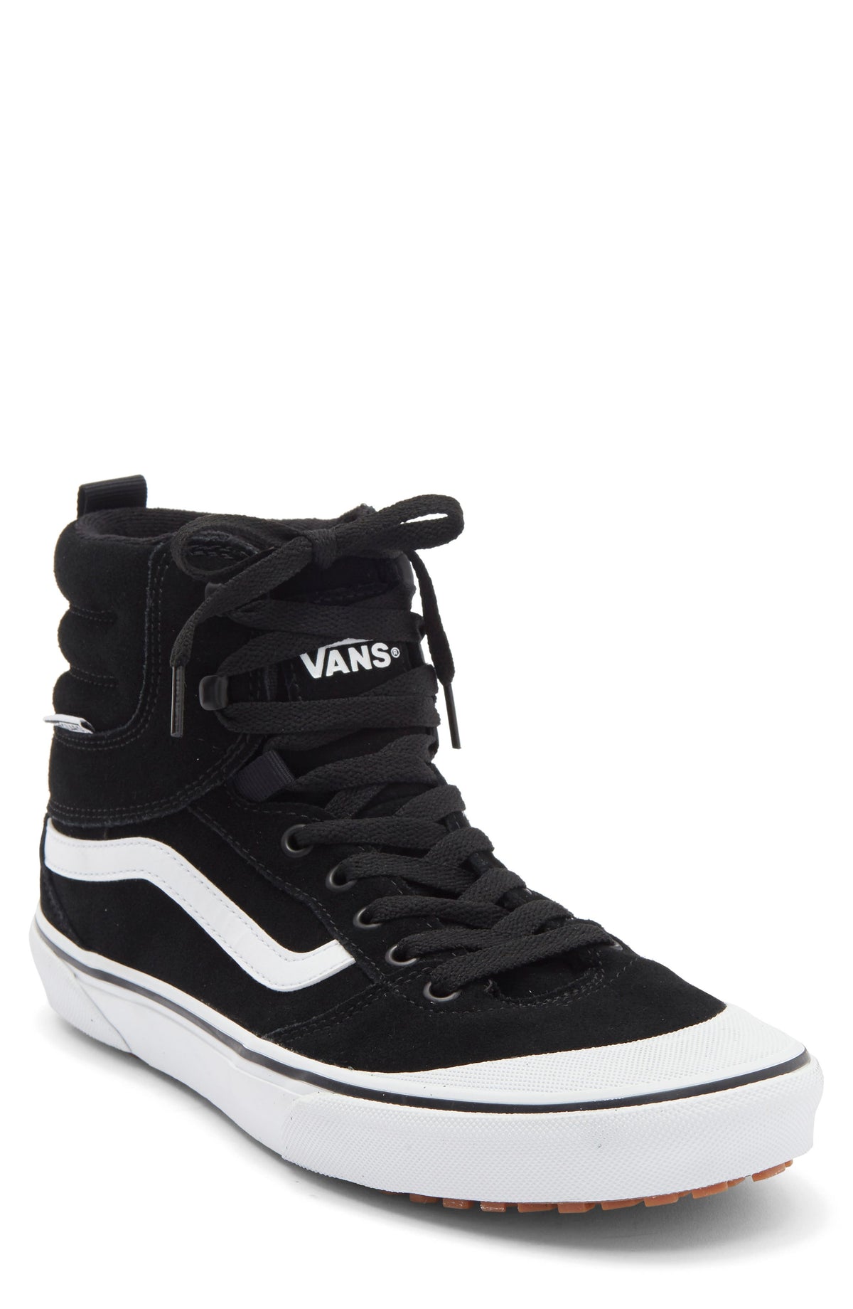 SUEDE BLACK/WHITE