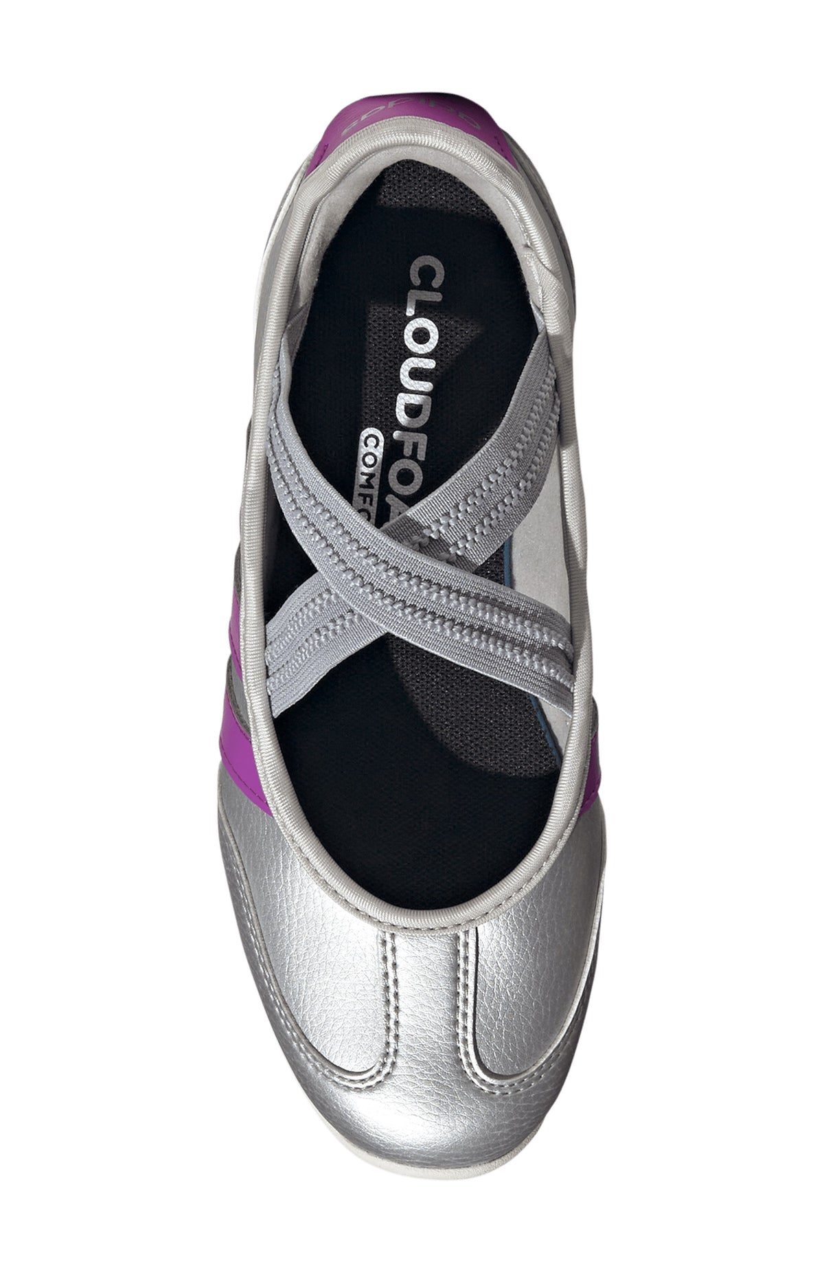 SILVER / PURPLE / OFF WHITE