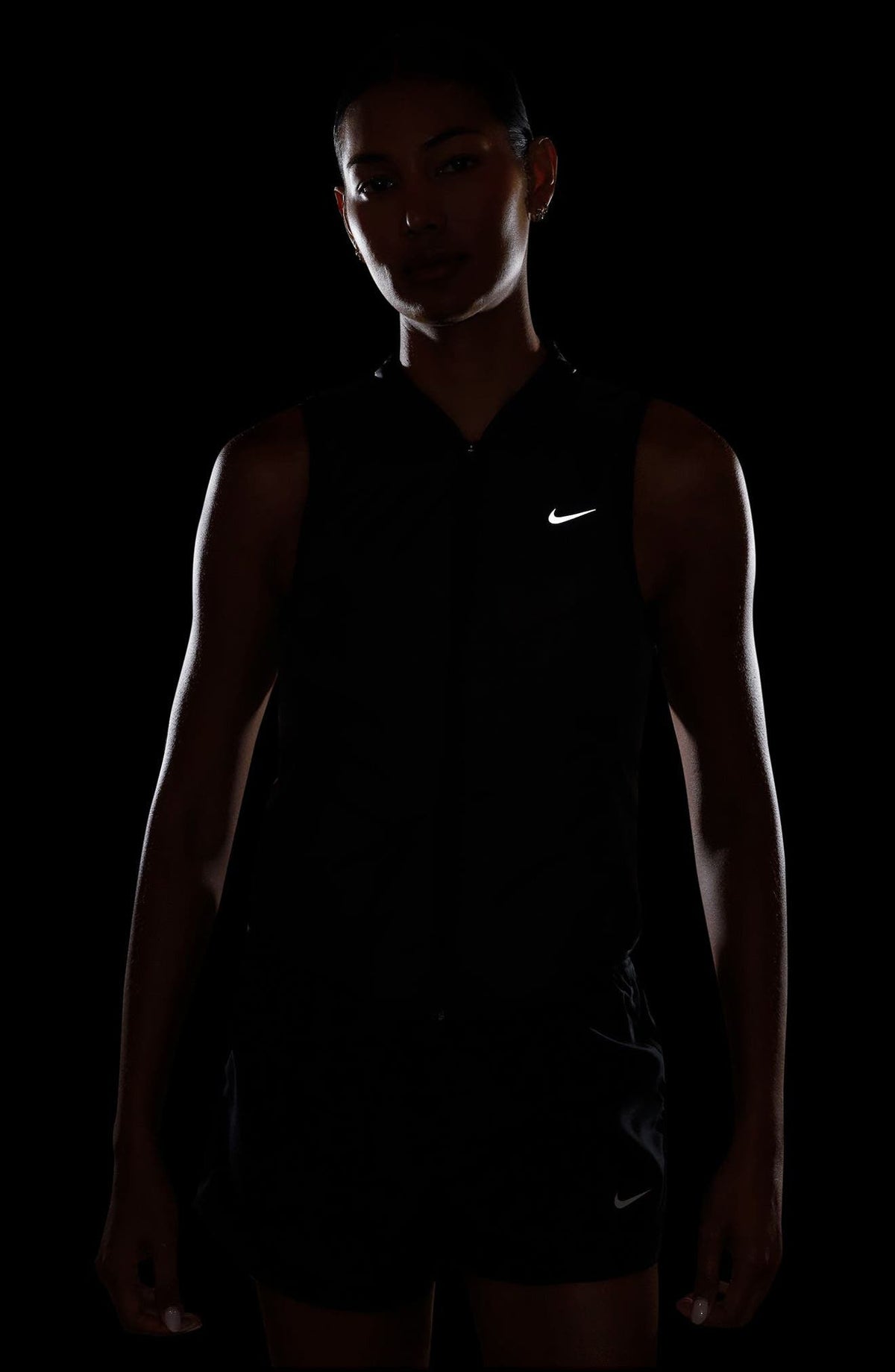 BLACK/ REFLECTIVE SILVER