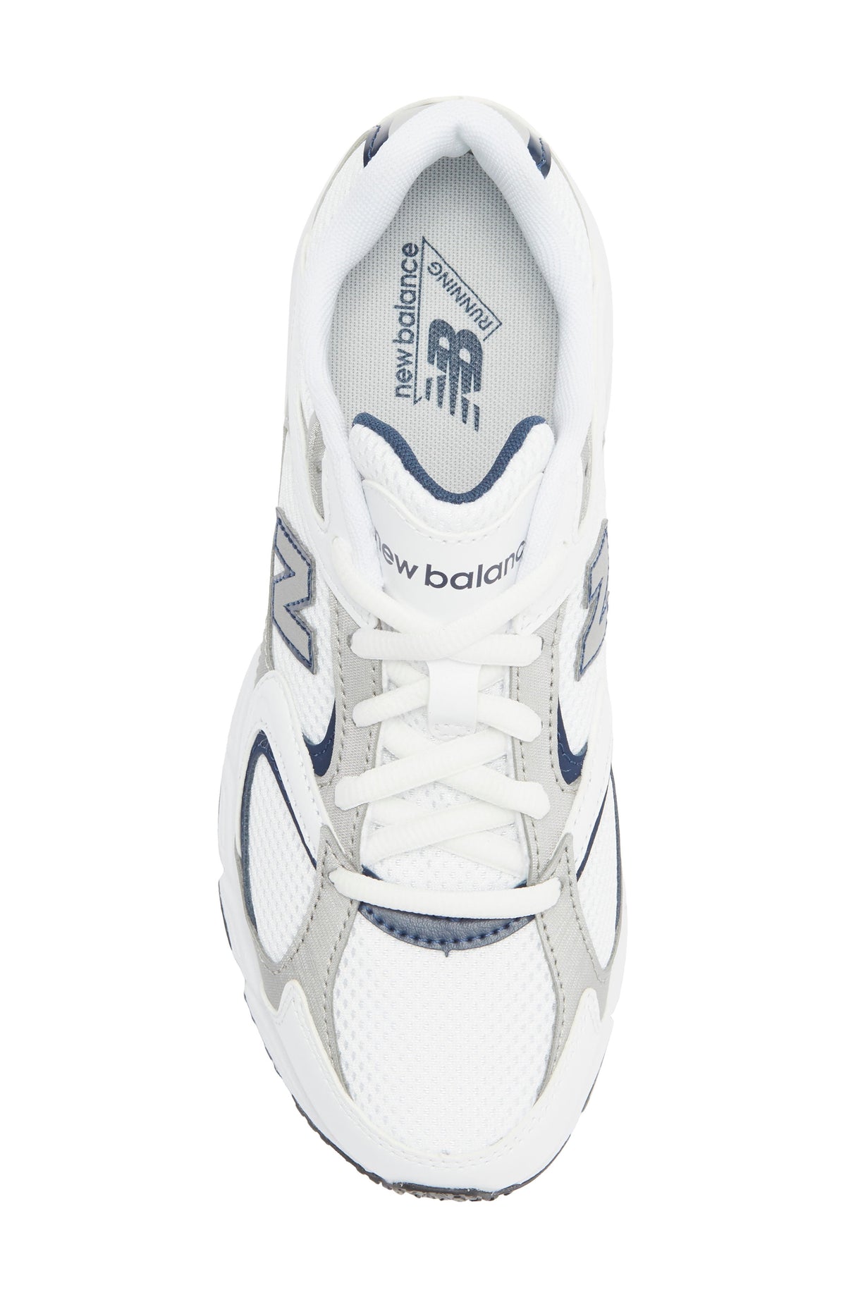 WHITE/ NATURAL INDIGO