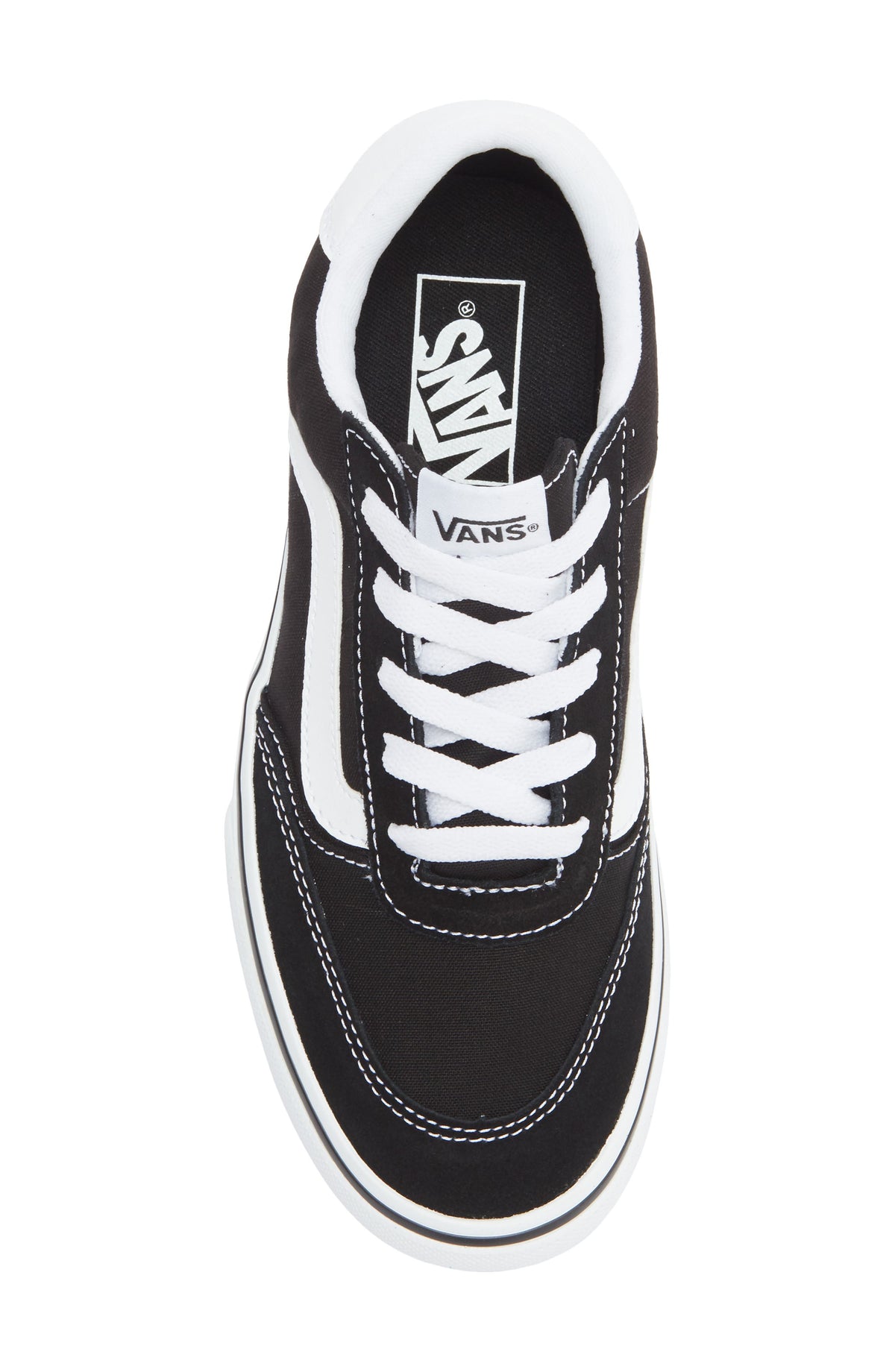 SUEDE/CANVAS BLACK/WHITE