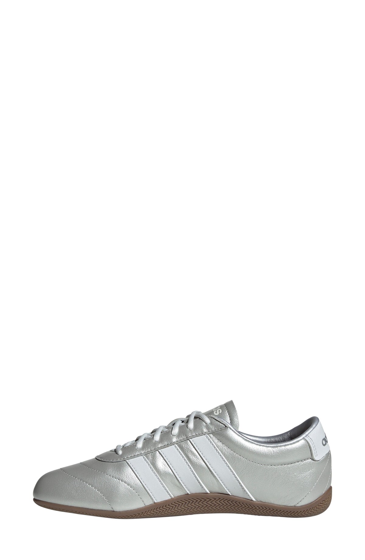 SILVER MET/ CRYSTAL WHITE/ GUM