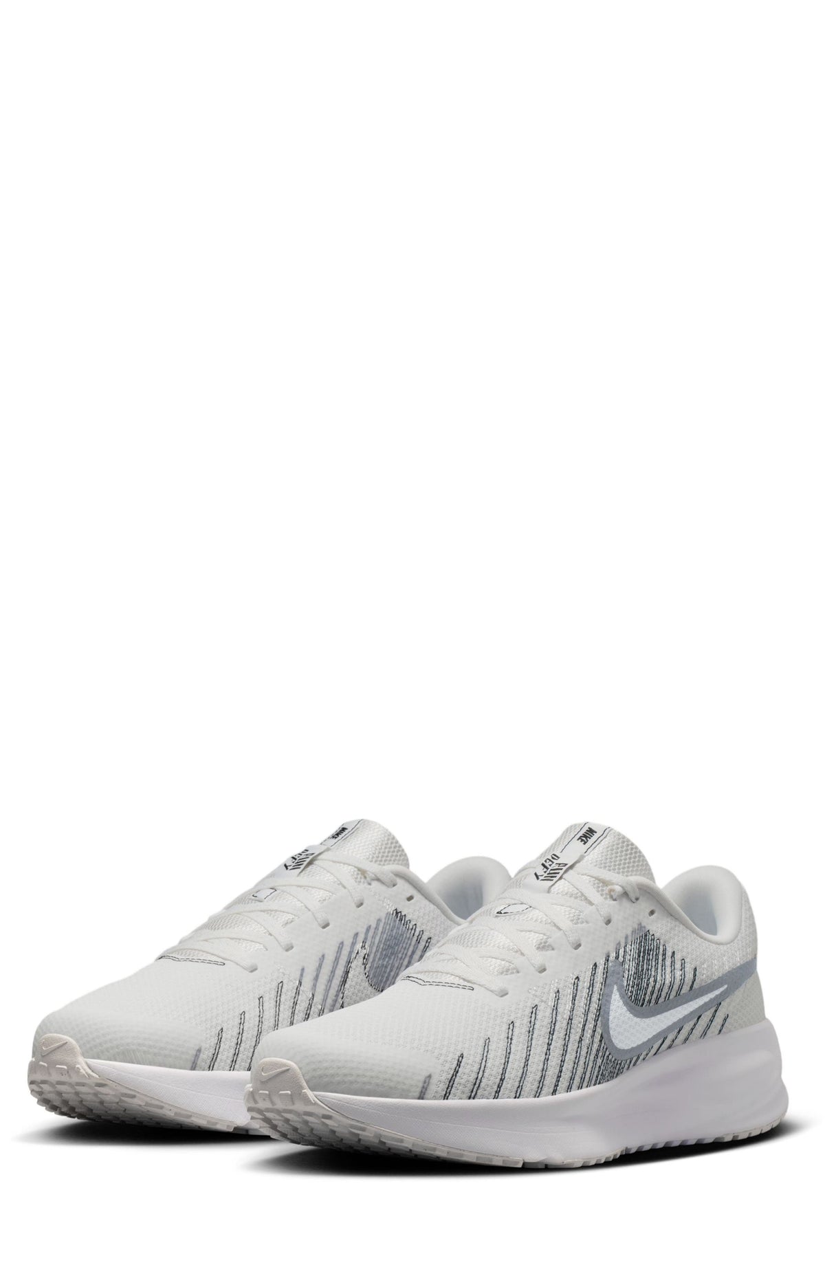 SUMMIT WHITE/ METALLIC SILVER