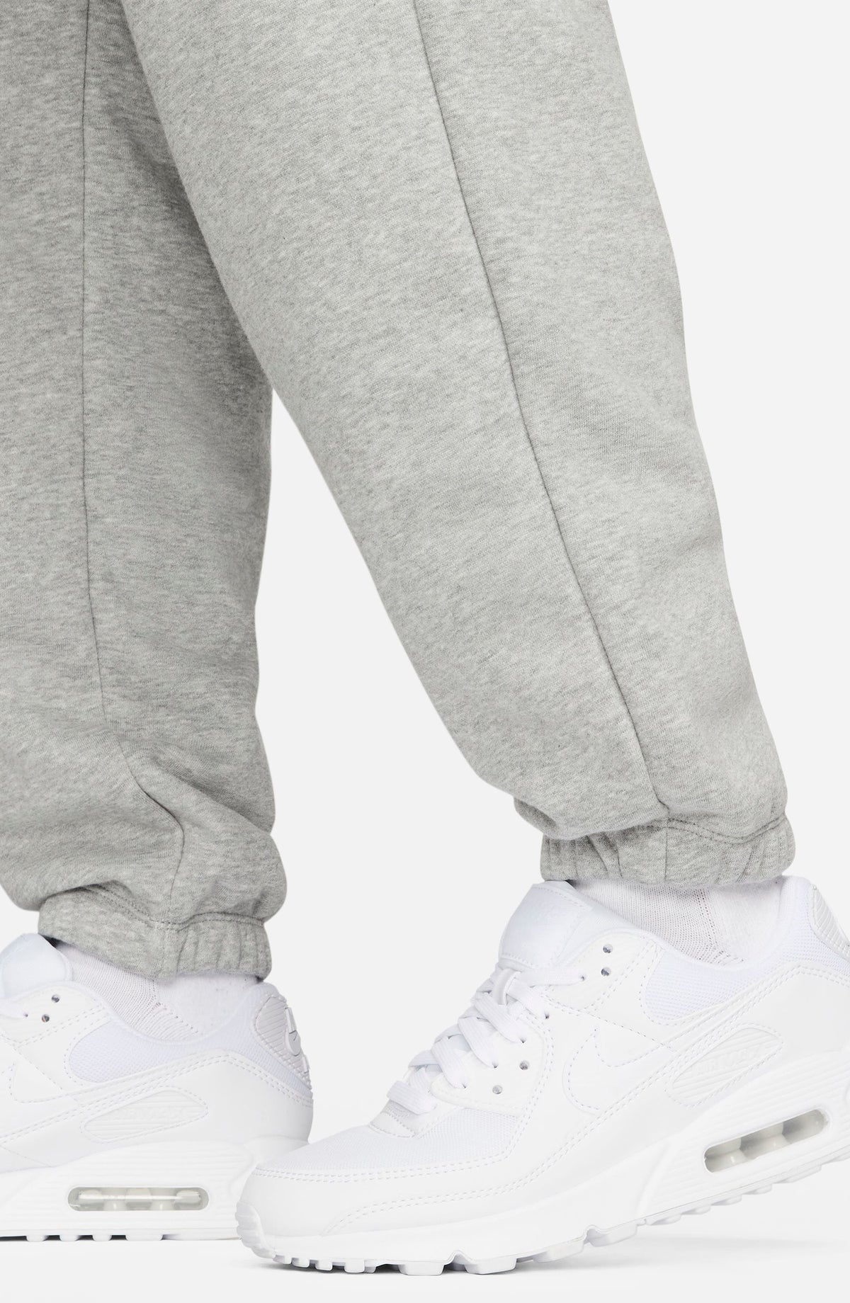DARK GREY HEATHER/ WHITE