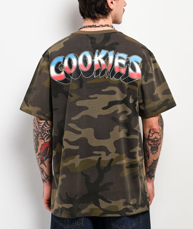 Cookies Seed And Supply Camo T-Shirt