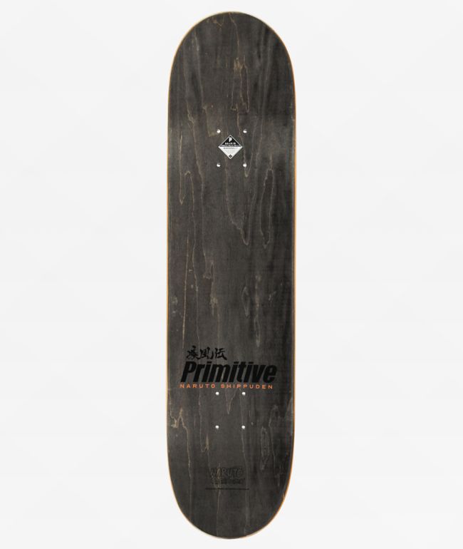 Primitive x Naruto Shippuden Gillet Kakashi Dog Squad 8.0" Skateboard Deck