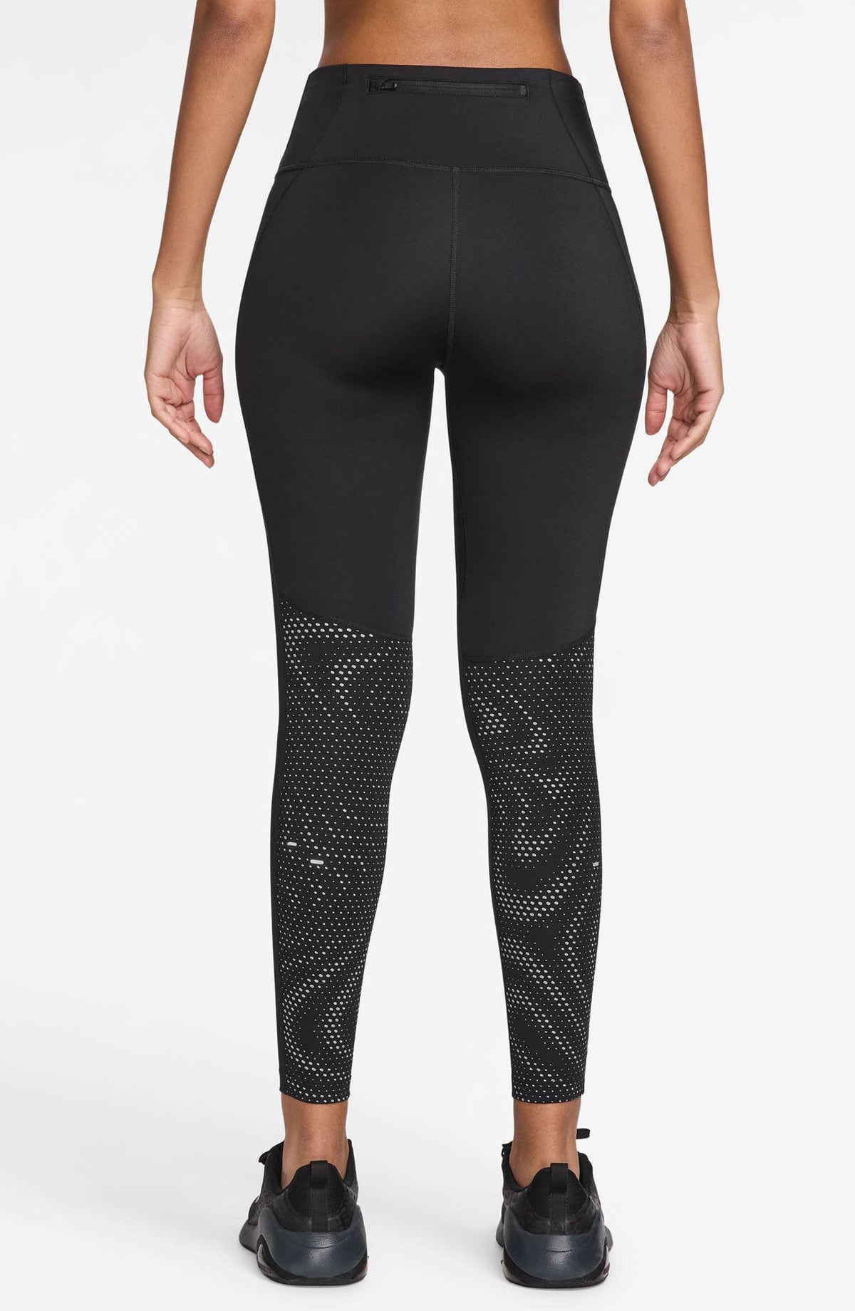 BLACK/ REFLECTIVE SILVER