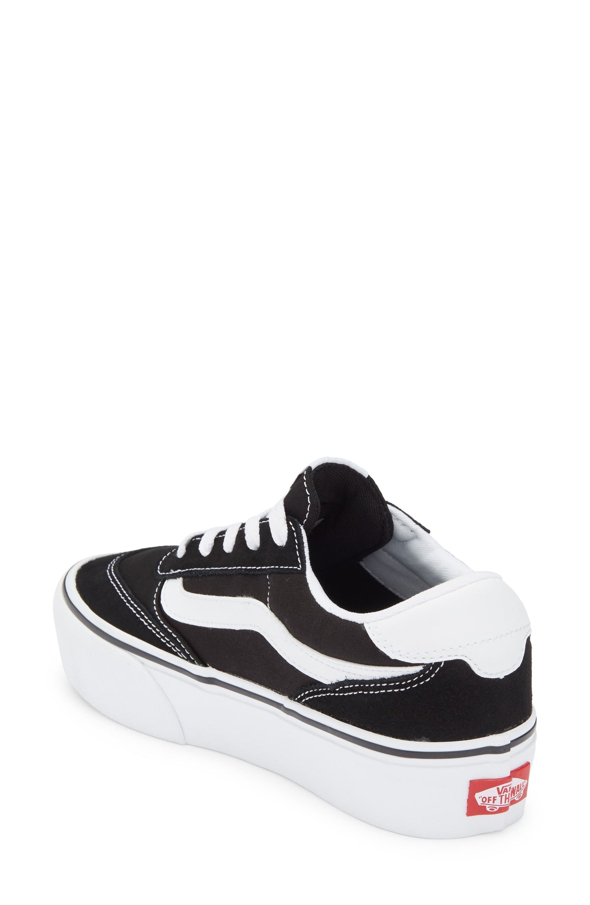 SUEDE/CANVAS BLACK/WHITE
