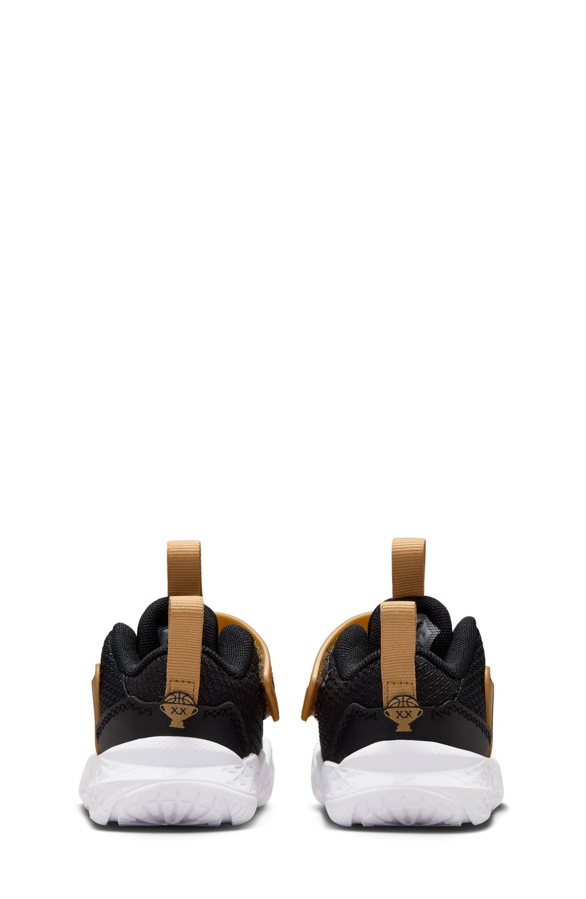 BLACK/ METALLIC GOLD/ WHITE