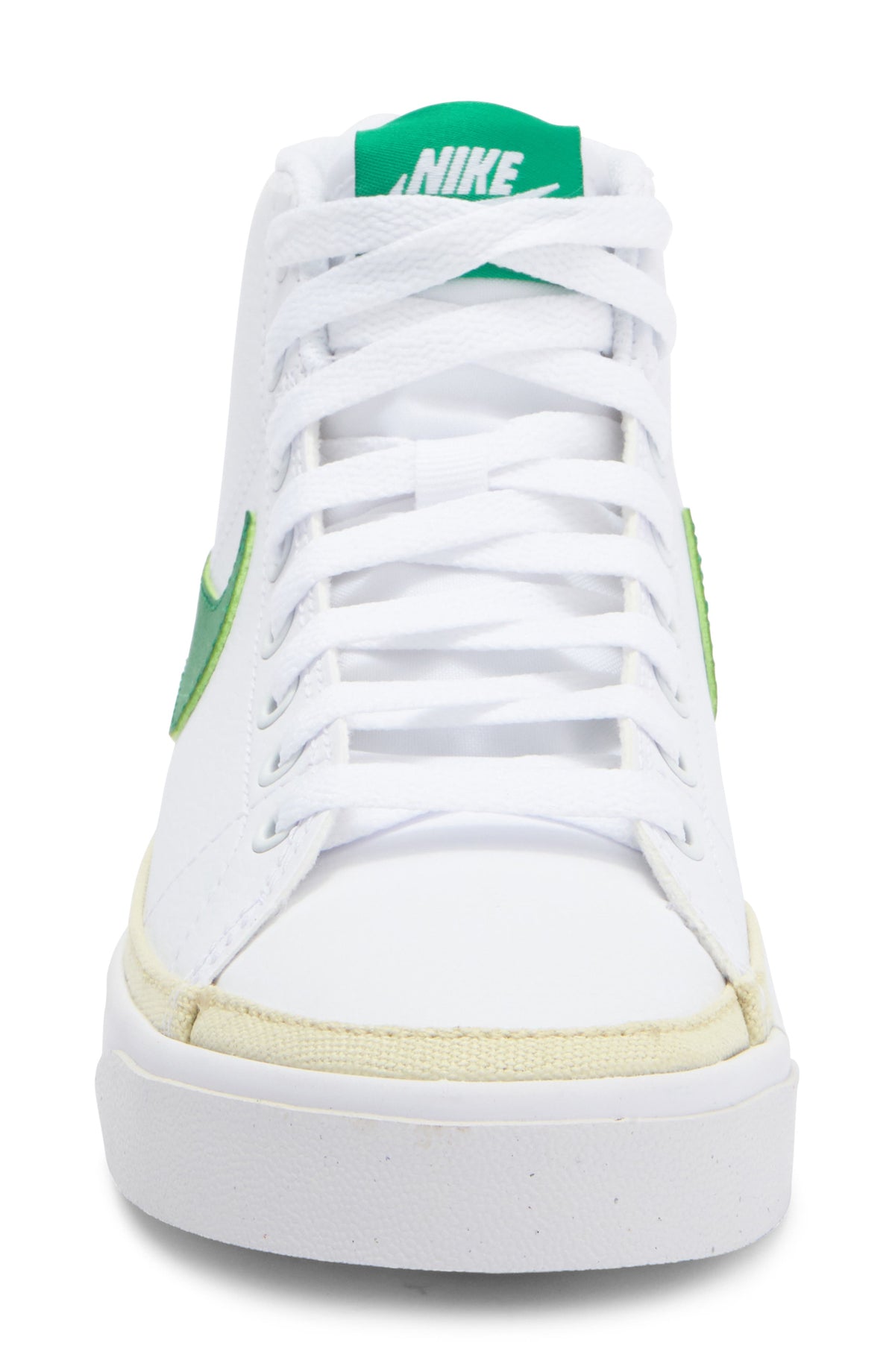 WHITE/ MALACHITE