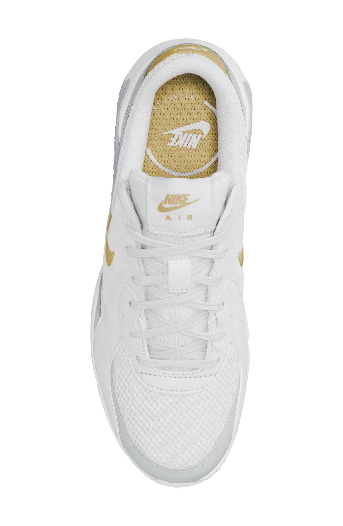 WHITE/ GOLD/ WHITE/ BLACK