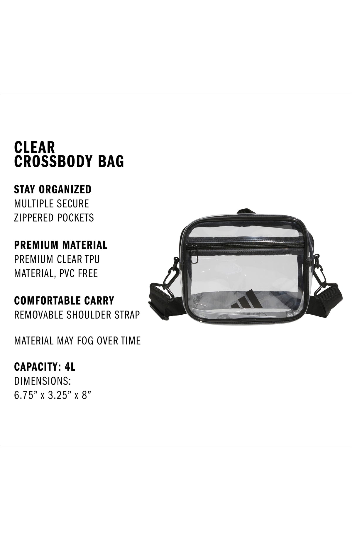 CLEAR/ BLACK