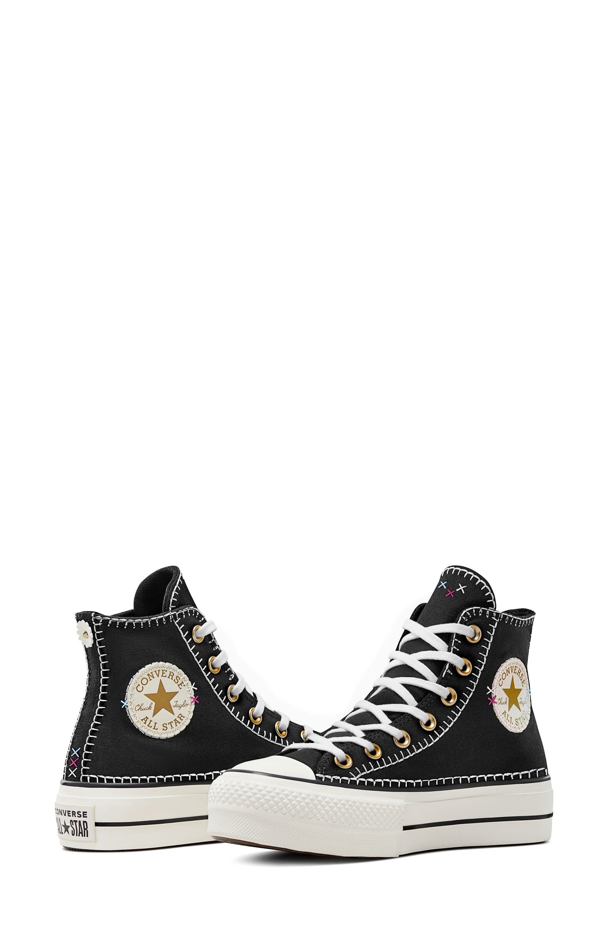 BLACK/ EGRET/ GOLD