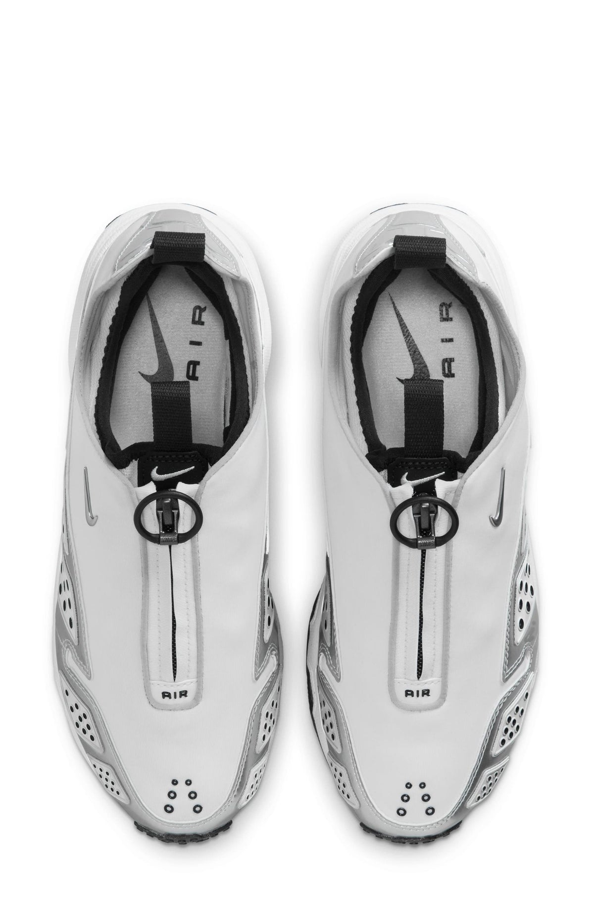WHITE/ METALLIC SILVER/ BLACK
