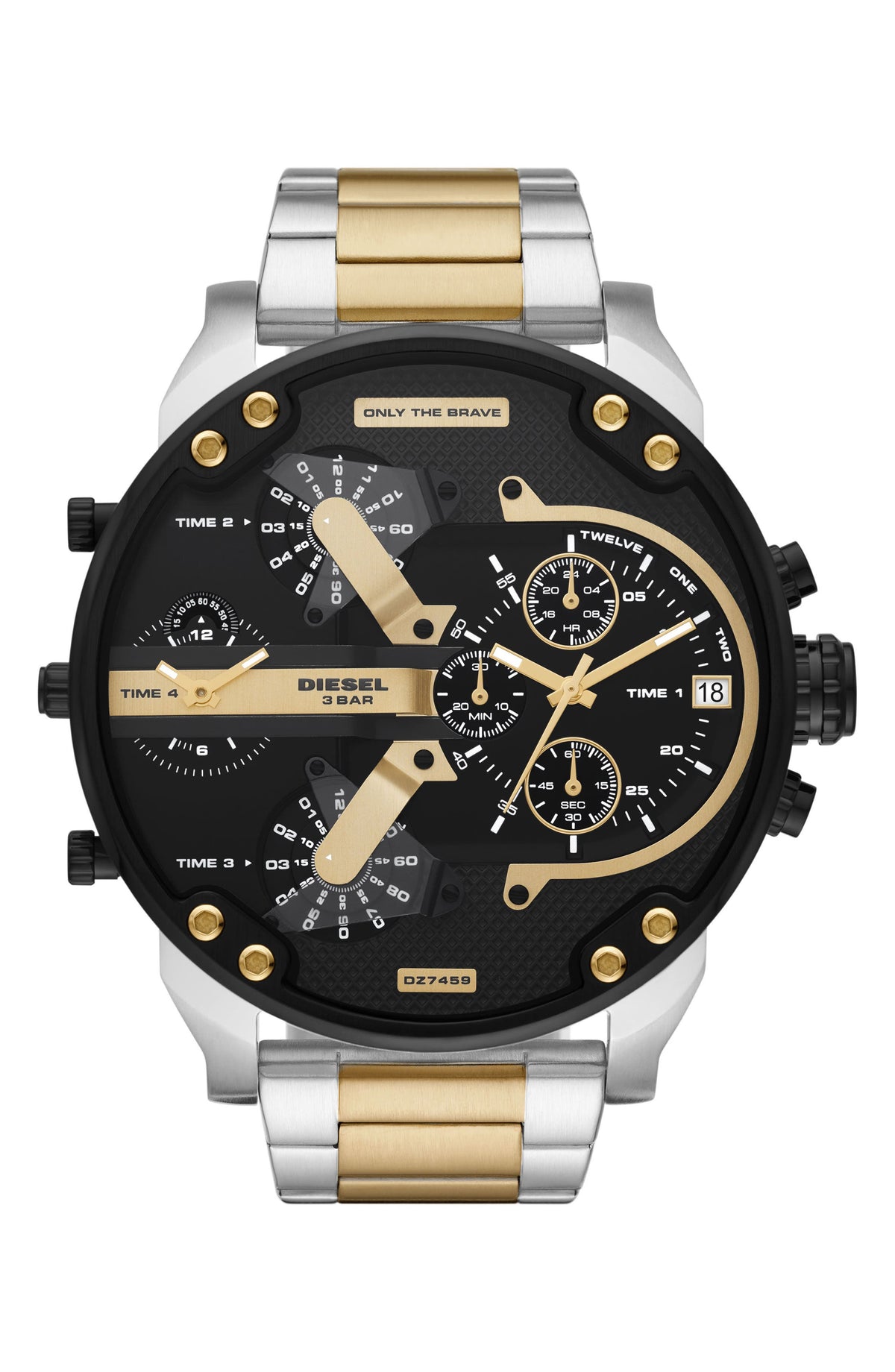 GOLD/SILVER/BLACK