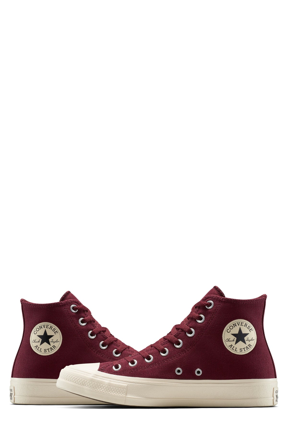 DEEP BORDEAUX/ NATURAL IVORY